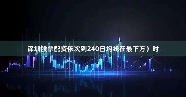 深圳股票配资依次到240日均线在最下方）时